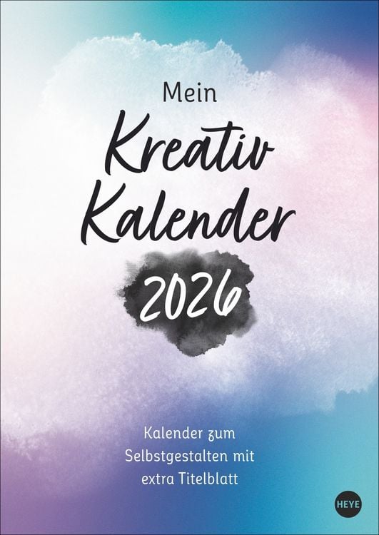 Produktbild: Kreativkalender Design A4 2026