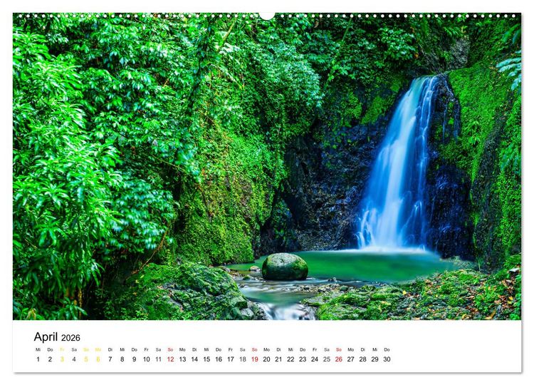 Produktbild: Traumziele Karibik (hochwertiger Premium Wandkalender 2026 DIN A2 quer), Kunstdruck in Hochglanz