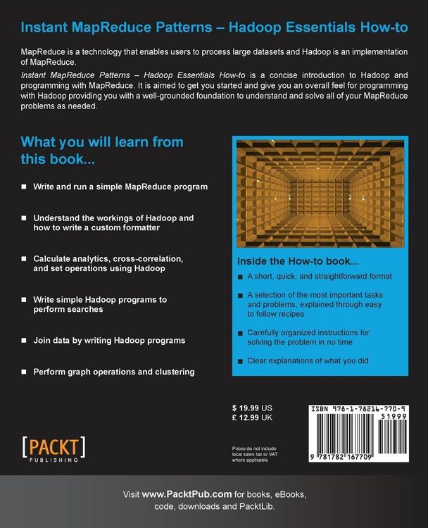 Produktbild: Instant MapReduce Patterns - Hadoop Essentials How-to