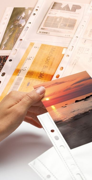 Produktbild: HERMA Fotosichth&uuml;llen f&uuml;r 80 Fotos 10x15cm 10 Blatt