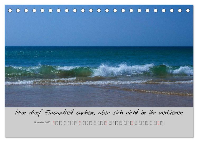Produktbild: Kleine und gro&szlig;e Wahrheiten - Spr&uuml;che zum Nachdenken (Tischkalender 2026 DIN A5 quer), CALVENDO Monatskalender