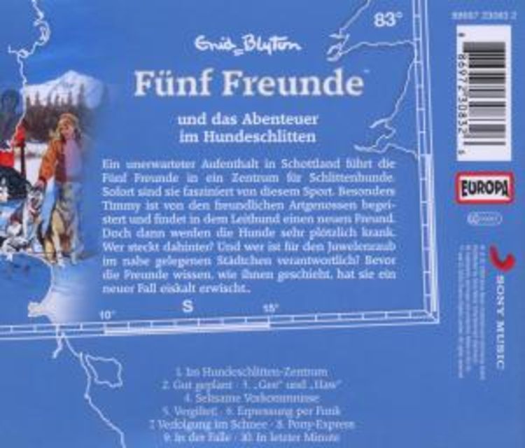 Produktbild: 083/Und das Abenteuer im Hundeschlitten