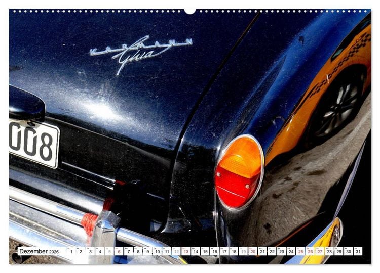 Produktbild: KARMANN GHIA - Auto-Legenden (hochwertiger Premium Wandkalender 2026 DIN A2 quer), Kunstdruck in Hochglanz
