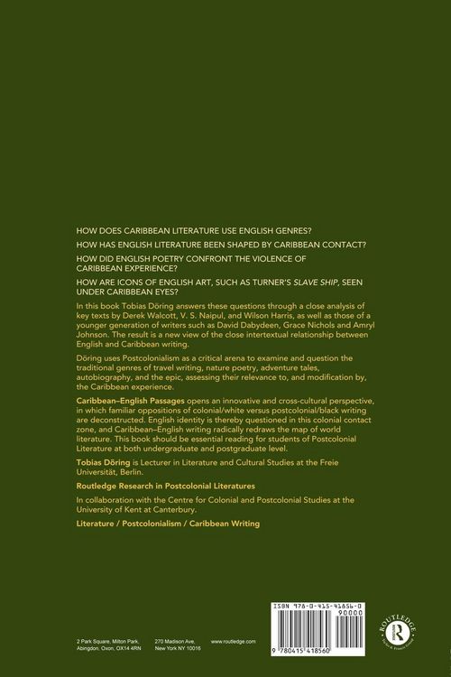 Produktbild: Caribbean-English Passages