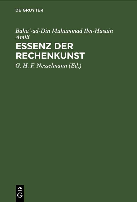 Produktbild: Essenz der Rechenkunst