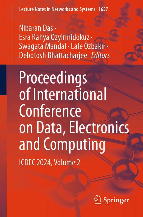 Produktbild: Proceedings of International Conference on Data, Electronics and Computing