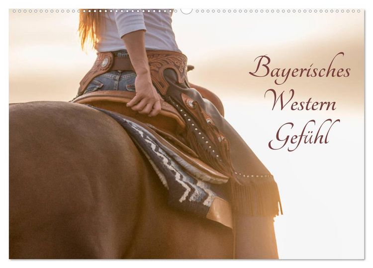 Produktbild: Bayerisches Western Gef&uuml;hl (Wandkalender 2026 DIN A2 quer), CALVENDO Monatskalender