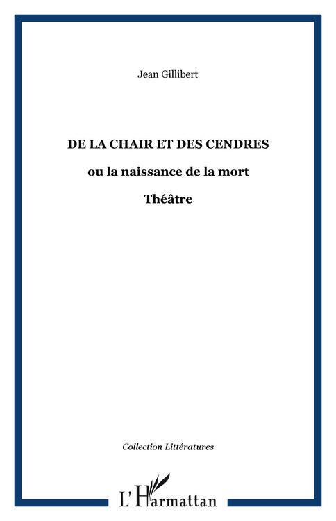 Produktbild: De la Chair et des Cendres