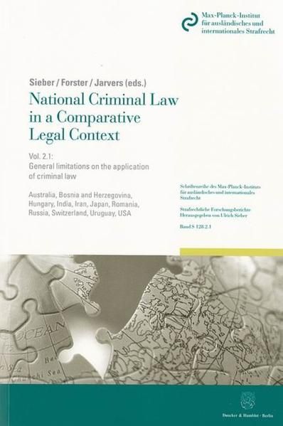 Produktbild: National Criminal Law in a Comparative Legal Context.