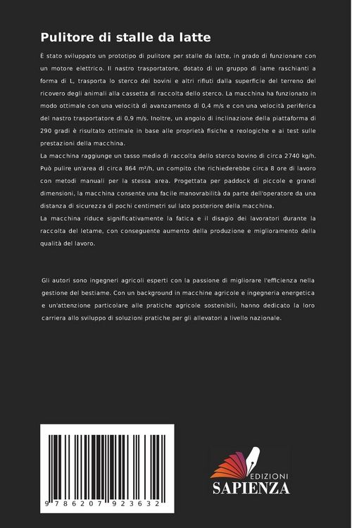 Produktbild: Pulitore di stalle da latte