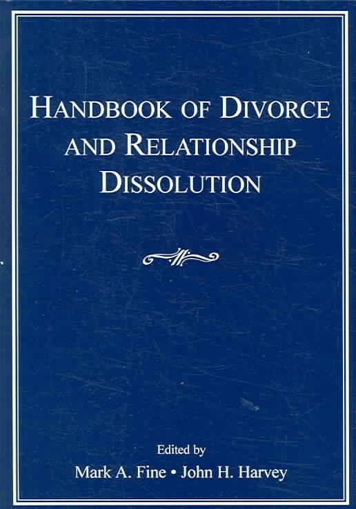 Produktbild: Handbook of Divorce and Relationship Dissolution