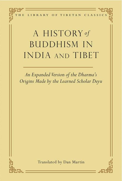 Produktbild: A History of Buddhism in India and Tibet