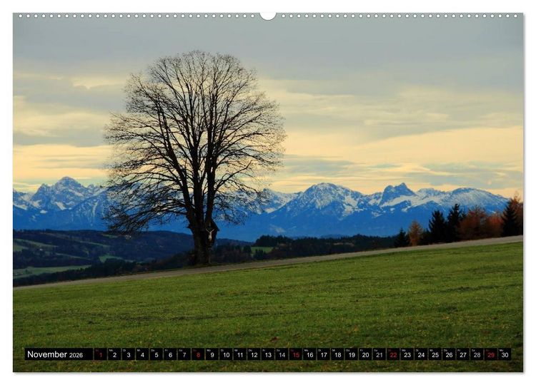 Produktbild: DIE ALPEN - Weitblicke (hochwertiger Premium Wandkalender 2026 DIN A2 quer), Kunstdruck in Hochglanz