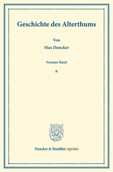 Produktbild: Geschichte des Alterthums.