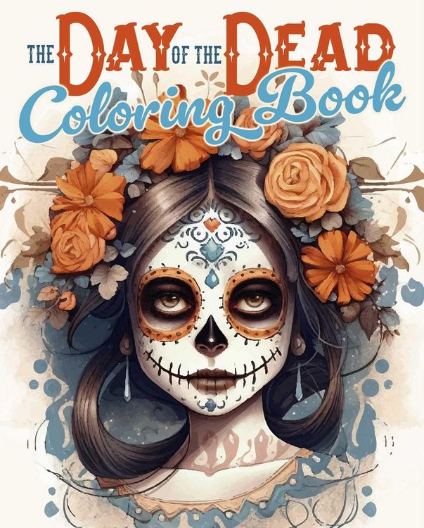 Produktbild: The Day of the Dead Coloring Book