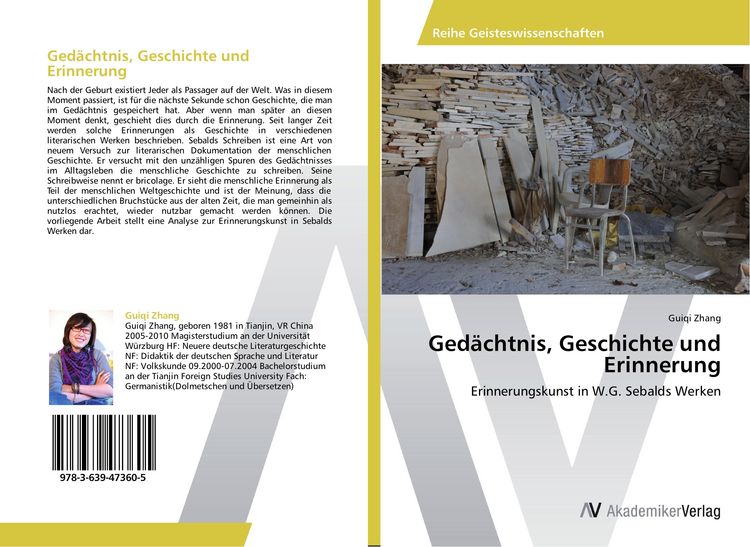 Produktbild: Ged&auml;chtnis, Geschichte und Erinnerung