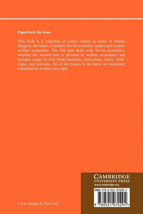 Produktbild: Economic Welfare and the Economics of Soviet Socialism