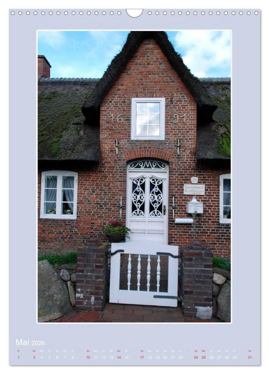 Produktbild: Willkommen in Keitum auf Sylt (Wandkalender 2026 DIN A3 hoch), CALVENDO Monatskalender