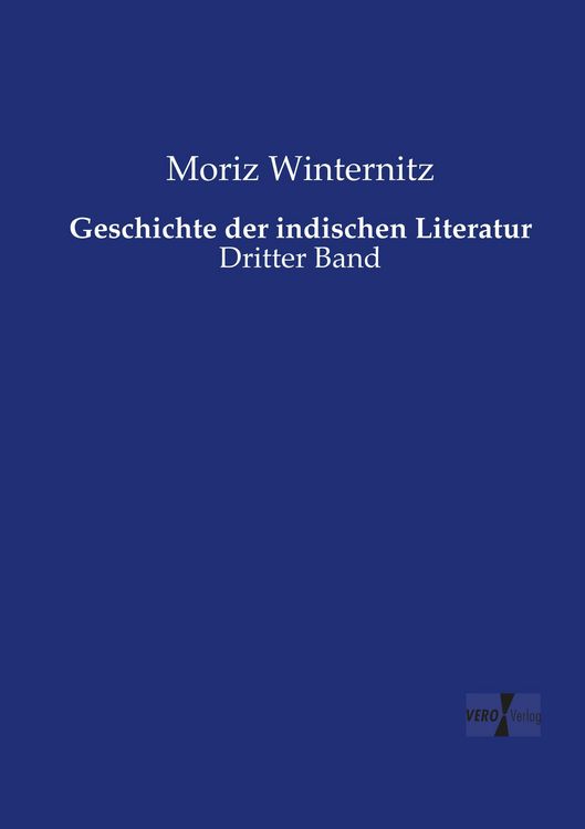 Produktbild: Geschichte der indischen Literatur