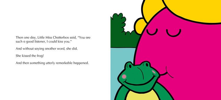 Produktbild: Hargreaves, A: Little Miss Chatterbox and the Frog Prince