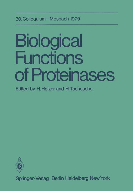 Produktbild: Biological Functions of Proteinases