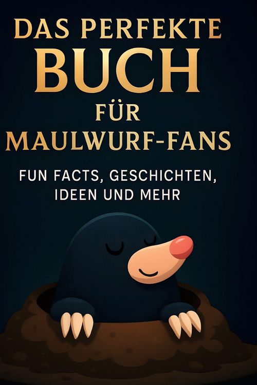 "Das perfekte Buch für Maulwurf-Fans" online kaufen