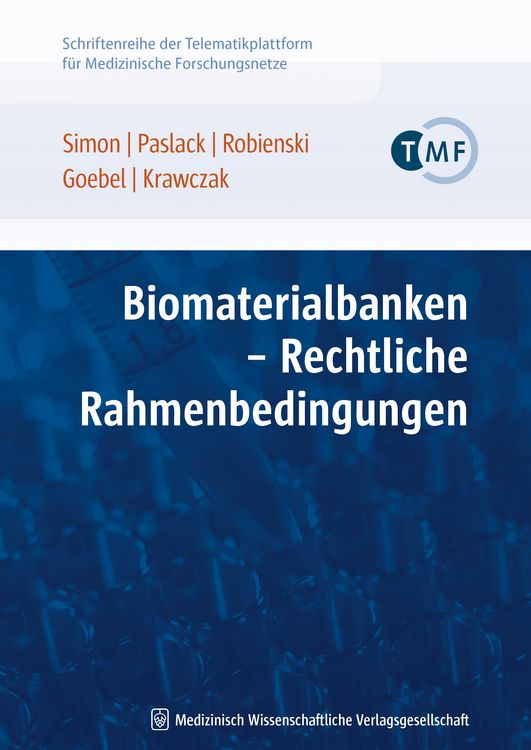Produktbild: Biomaterialbanken - Rechtliche Rahmenbedingungen