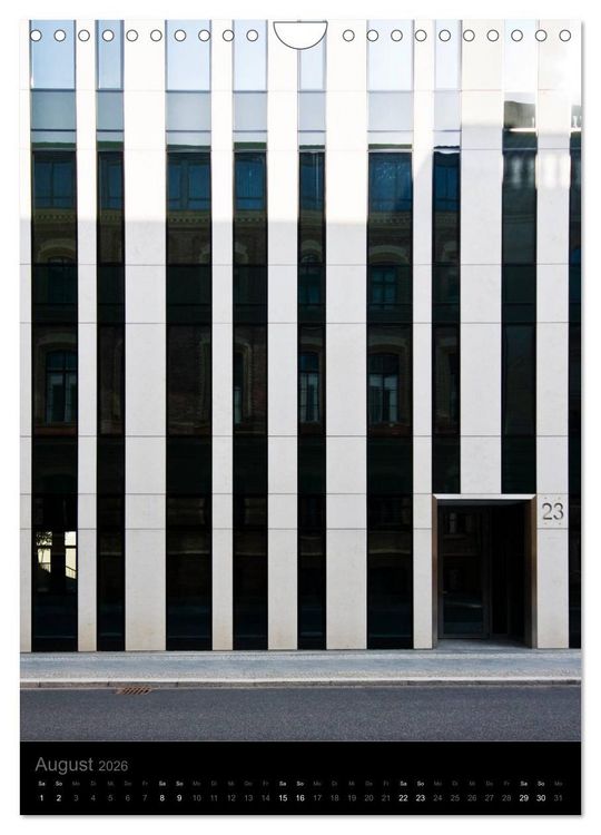 Produktbild: Berlin, architektonisch gesehen (Wandkalender 2026 DIN A4 hoch), CALVENDO Monatskalender