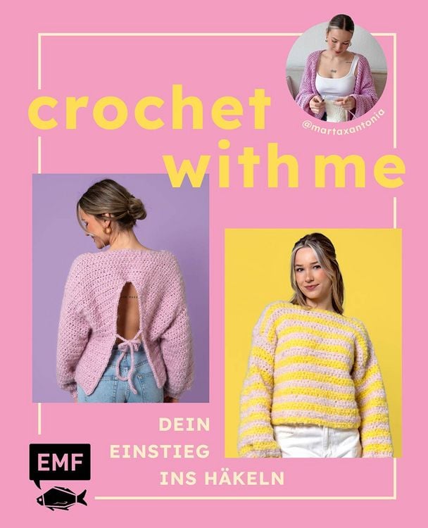 Produktbild: Kleidung h&auml;keln lernen, die dir passt mit martaxantonia &ndash; Crochet with me