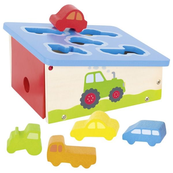 Produktbild: goki Sort Box Fahrzeuge, Steckspiel