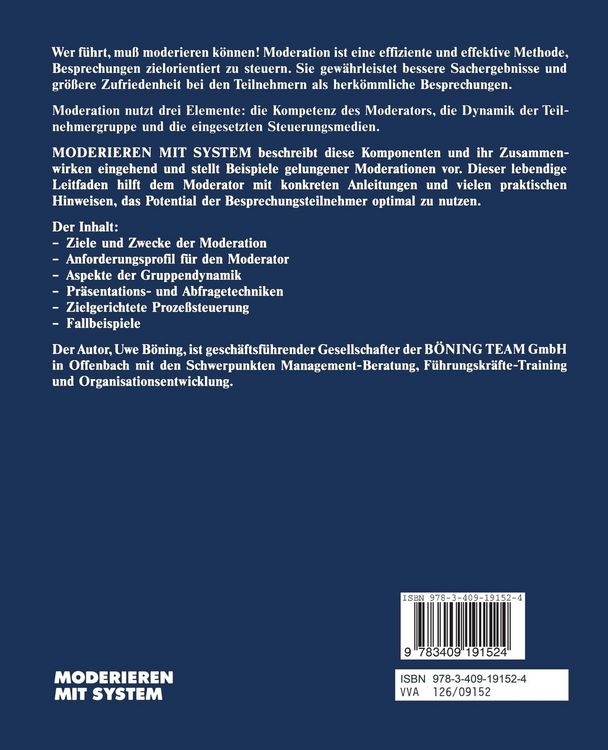 Produktbild: Moderieren mit System