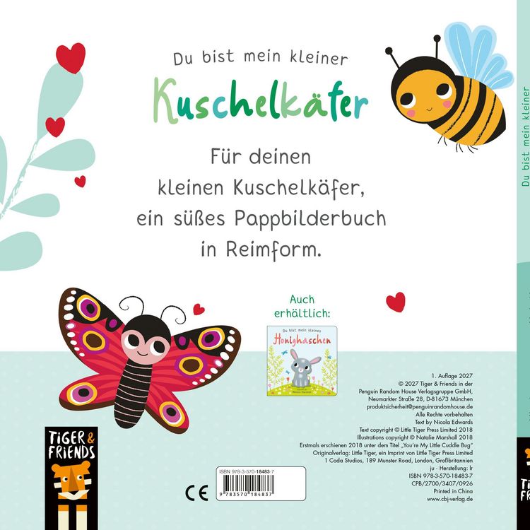 Produktbild: Du bist mein kleiner Kuschelk&auml;fer