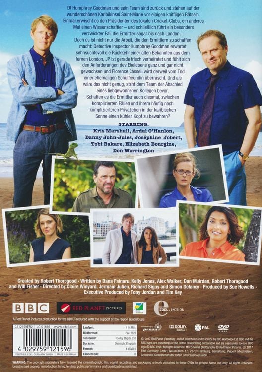 Produktbild: Death in Paradise - Staffel 6 [4 DVDs]
