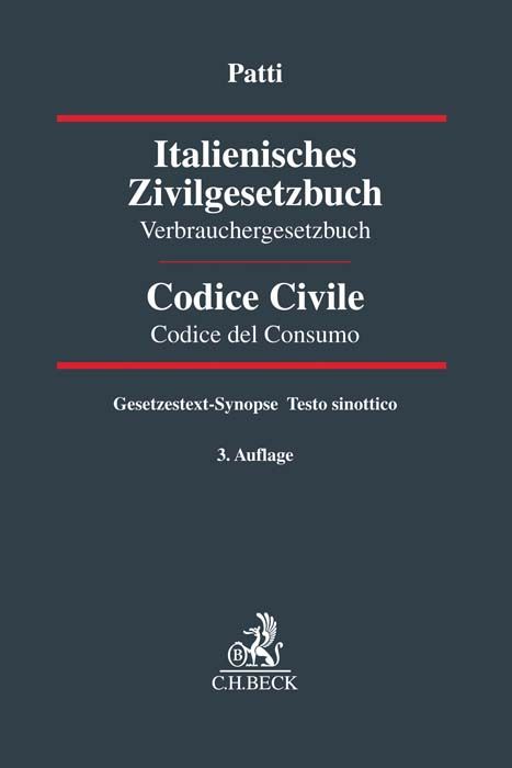 Produktbild: Italienisches Zivilgesetzbuch