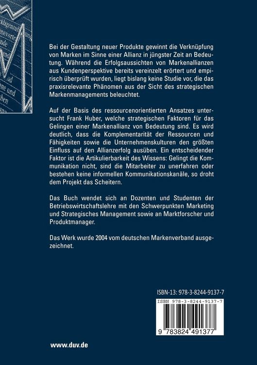 Produktbild: Erfolgsfaktoren von Markenallianzen