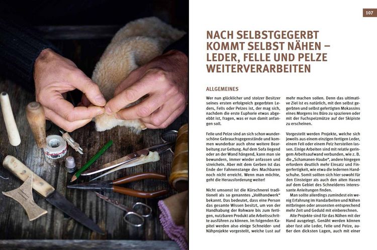 Produktbild: Leder, Felle & Pelze selbst gerben