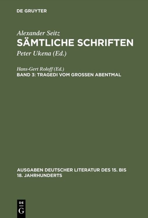 Produktbild: Tragedi vom Gro&szlig;en Abentmal