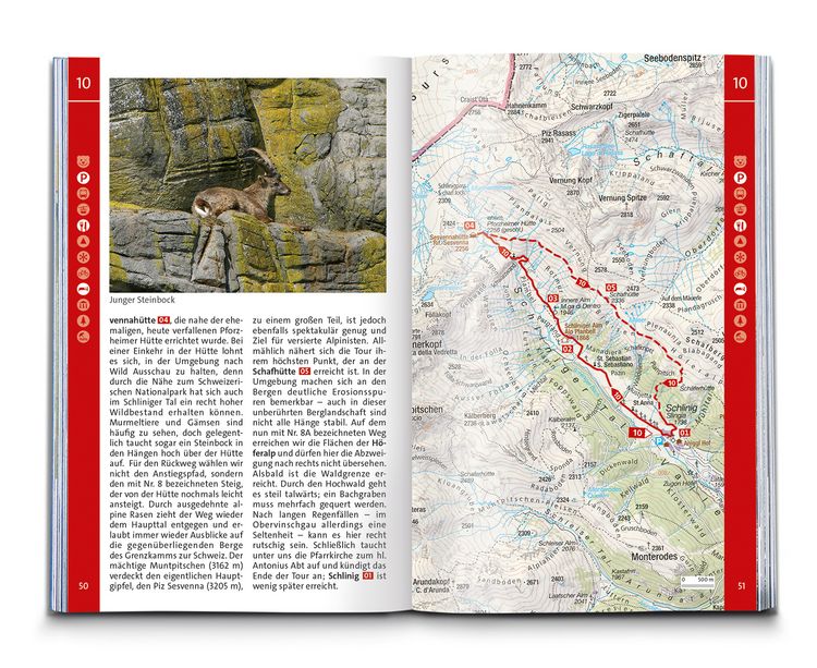 Produktbild: KOMPASS Wanderf&uuml;hrer Ortlergruppe und Vinschgau, 60 Touren mit Extra-Tourenkarte