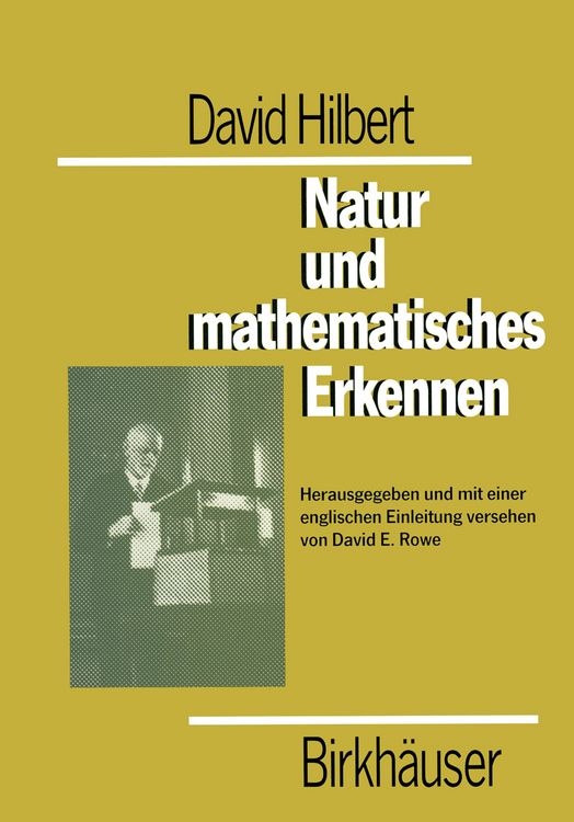 Produktbild: David Hilbert Natur und mathematisches Erkennen