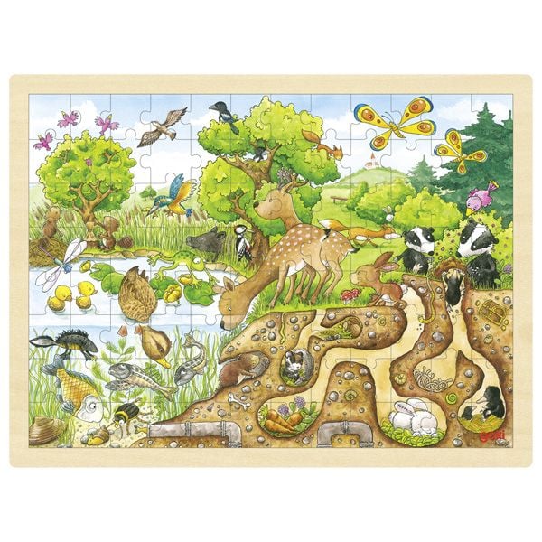 Produktbild: Einlegepuzzle Erlebnis Natur