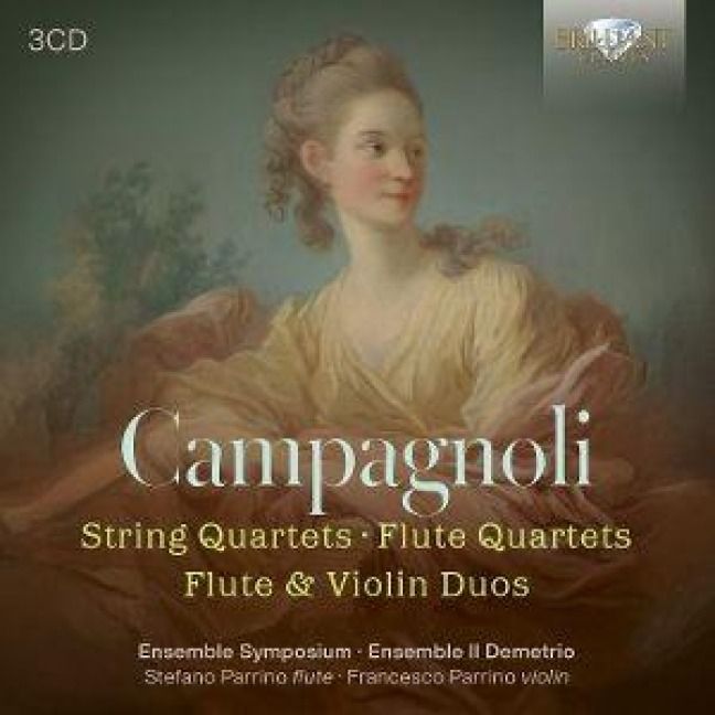 Produktbild: Campagnoli:String Quartets,Flute Quartets