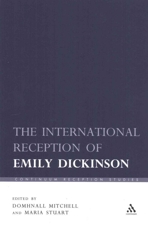 Produktbild: The International Reception of Emily Dickinson