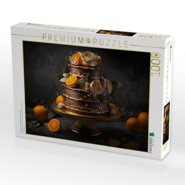 Produktbild: CALVENDO Puzzle Ein Motiv aus dem Kalender Feine Torten | 1000 Teile Lege-Gr&ouml;&szlig;e 64x48cm Foto-Puzzle f&uuml;r gl&uuml;ckliche Stunden