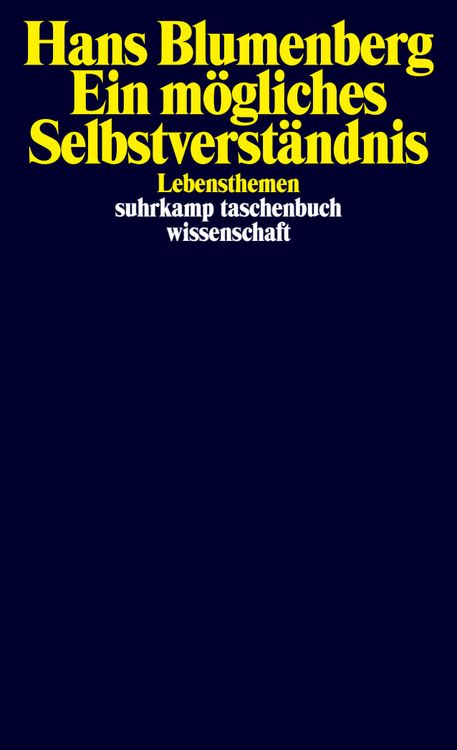 Produktbild: Ein m&ouml;gliches Selbstverst&auml;ndnis