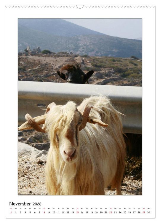 Produktbild: Griechische Gef&uuml;hle (hochwertiger Premium Wandkalender 2026 DIN A2 hoch), Kunstdruck in Hochglanz