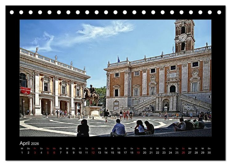 Produktbild: Roma (Tischkalender 2026 DIN A5 quer), CALVENDO Monatskalender