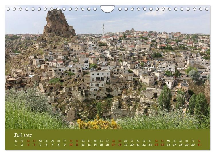 Produktbild: Das Liebestal. Die wundersamen Feenkamine von Kappadokien (Wandkalender 2027 DIN A4 quer), CALVENDO Monatskalender