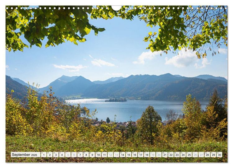 Produktbild: Schliersee-Idylle (Wandkalender 2026 DIN A3 quer), CALVENDO Monatskalender