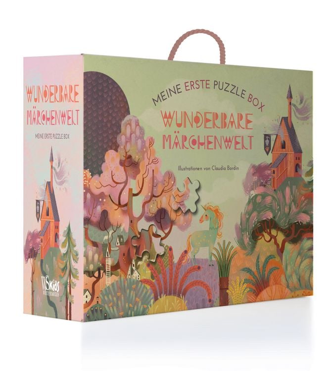 Produktbild: Wunderbare M&auml;rchenwelt. Meine Erste Puzzle Box. Beeindruckend illustriert