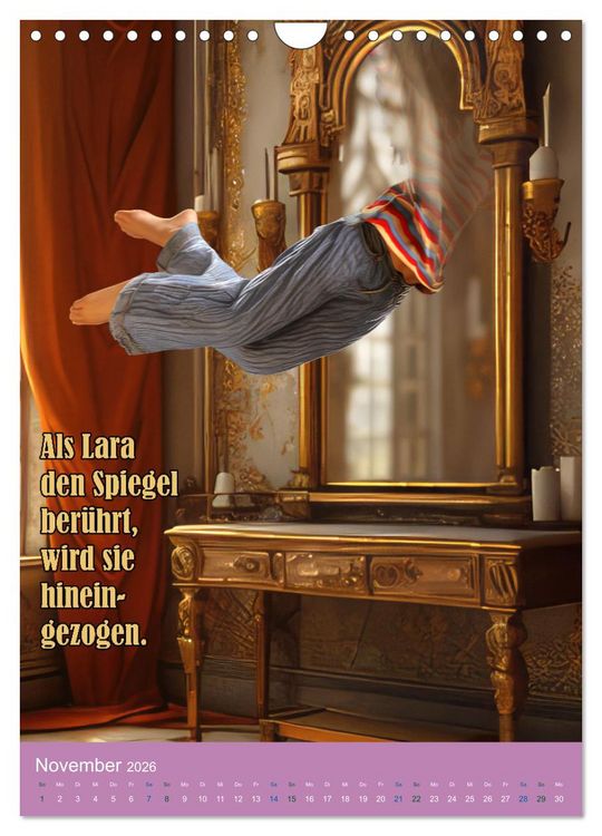Produktbild: Laras Traum (Wandkalender 2026 DIN A4 hoch), CALVENDO Monatskalender